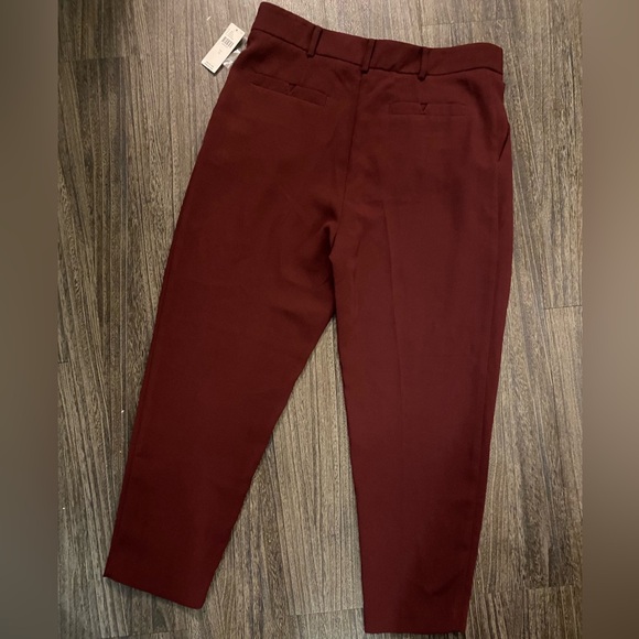 Anthropologie Sasha Button-Fly Tapered Trousers - Picture 2 of 6